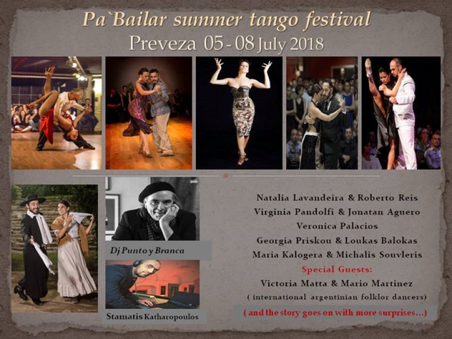 Pa Bailar Summer tango festival 05 08 7 2018