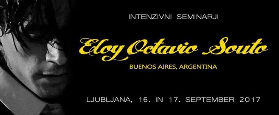 Eloy Octavio Souto Intenzivni tango seminarji v Ljubljani