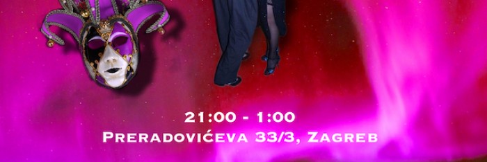 Masked milonga in Zagreb