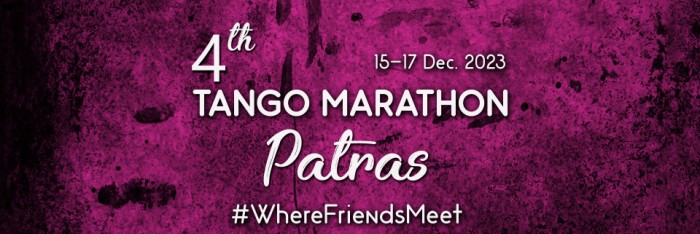 4th Tango Marathon Patras 15-17 Dec 2023