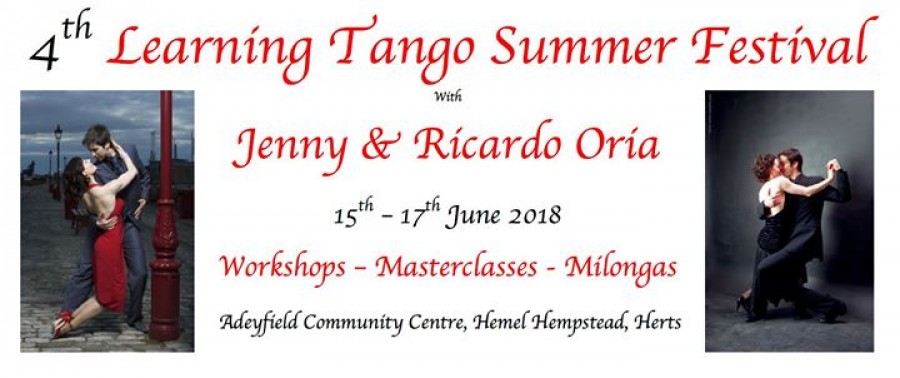 2018 Learning Tango Summer Festival with Jenny Ricardo Oria