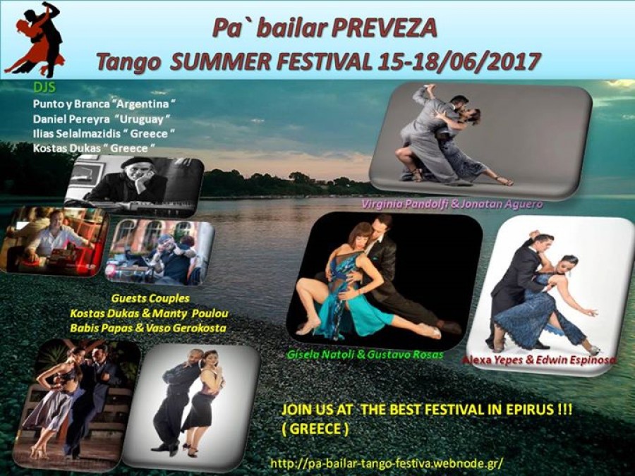 Pa Bailar Preveza Tango Summer Festival