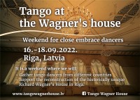 Tango Wagner House. Tango weekend for close embrace lovers.