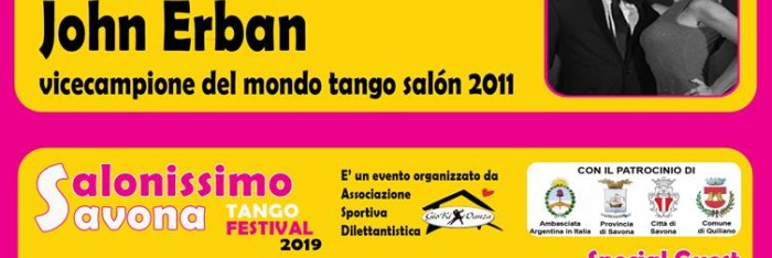 SALONISSIMO SAVONA TANGO FESTIVAL 2019