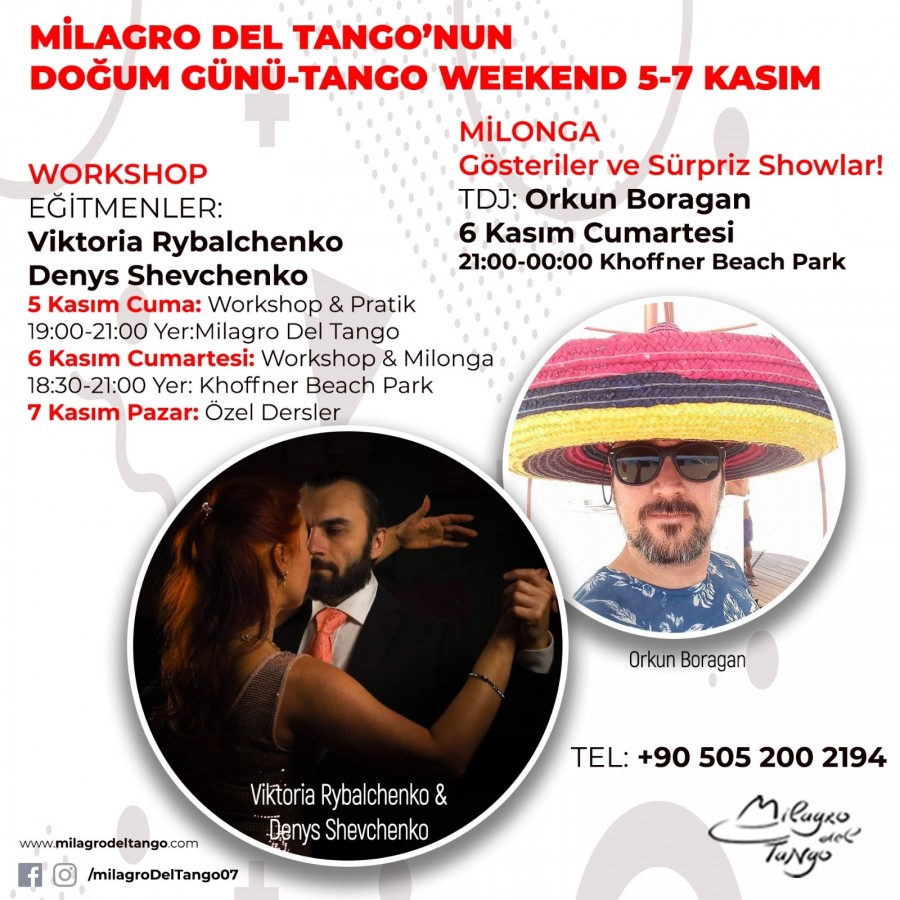 Milagro del Tango Antalya Birthday Tango Weekend