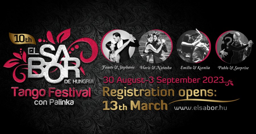 10th El Sabor de Hungria - Tango Festival con Palinka