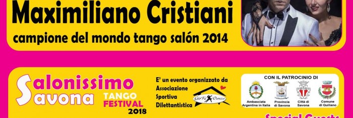 SALONISSIMO SAVONA TANGO FESTIVAL 2018