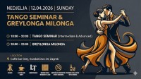 Srednji-napredni stupanj Tango Argentino i milonga, Zagreb