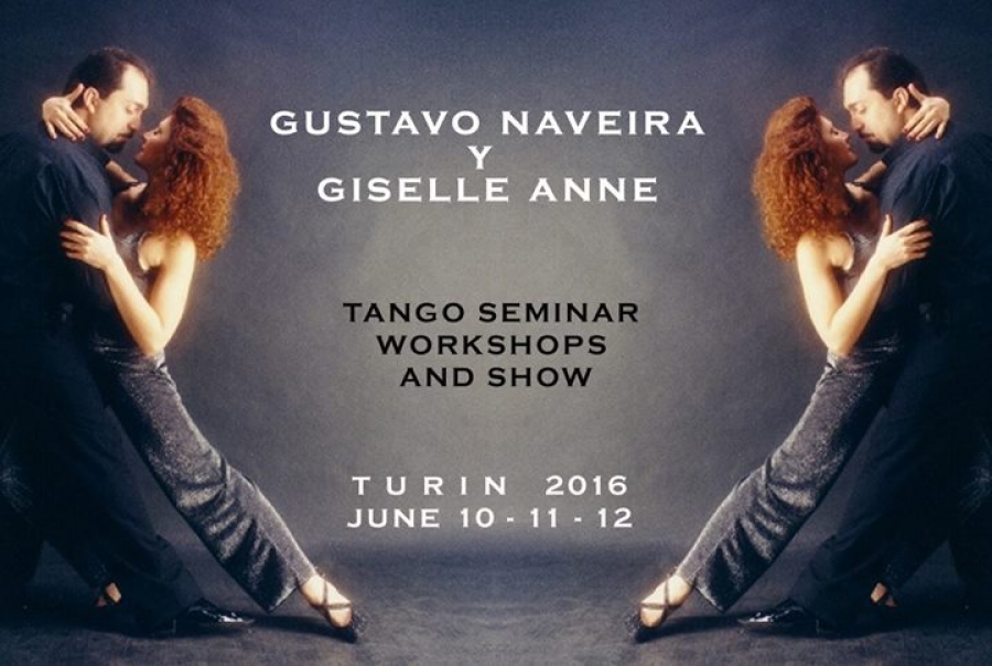 Gustavo Naveira e Giselle Anne a Torino