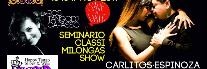 Carlitos Espinosa y Majo Martirena seminar in Mantova