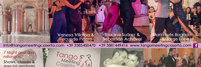 Tango Meeting Caserta Grand gala milonga Reggia di Caserta