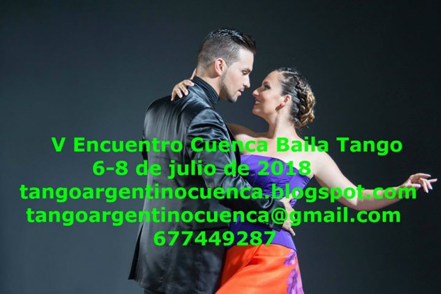 V Encuentro Cuenca Baila Tango del 6 8 de julio de 2018