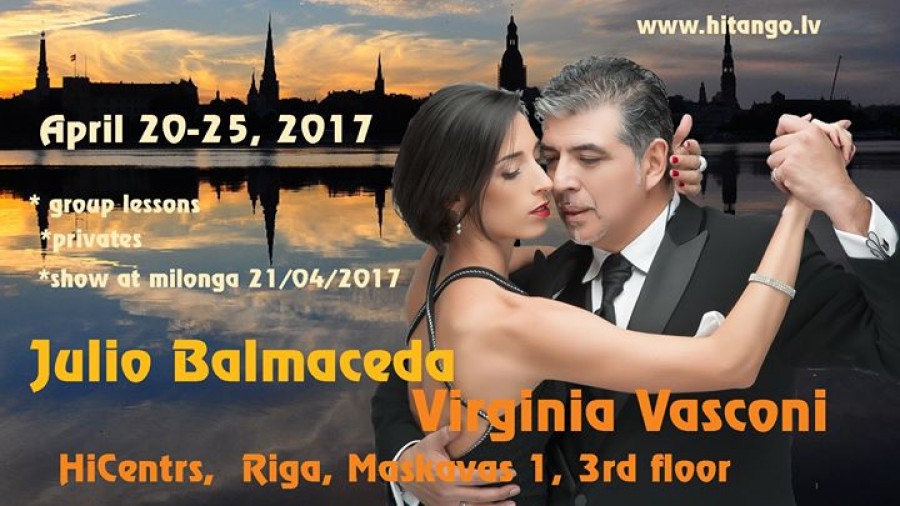 Julio Balmaceda Virginia Vasconi workshops privates show