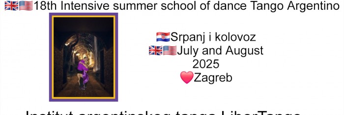 18. Intensive Summer School of dance Tango Argentino, Zagreb