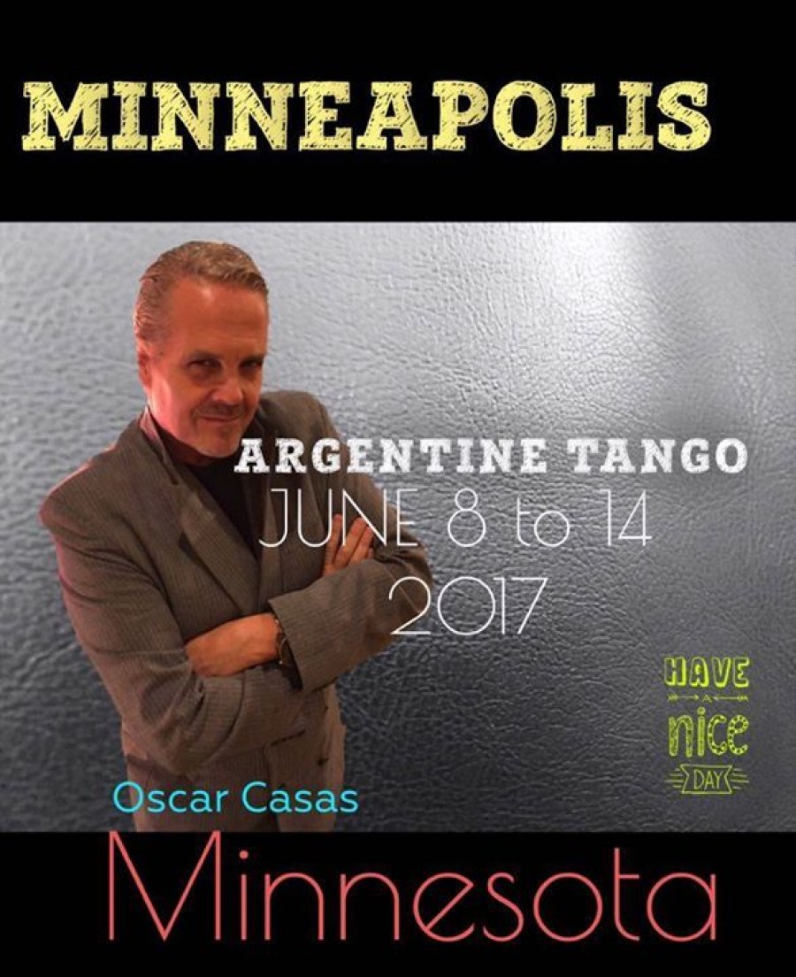 Oscar Casas Tango Week in Minnesota