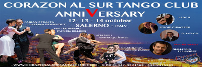 Corazon al Sur Tango Club 5th AnniVersary Weekend Corazon al Sur Tango Club 5th AnniVersary Weekend