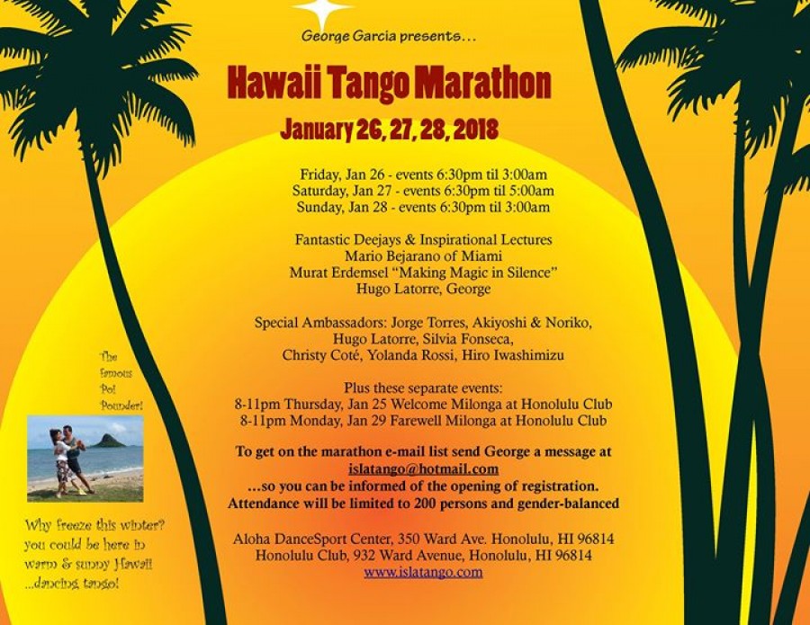 Hawaii Tango Marathon