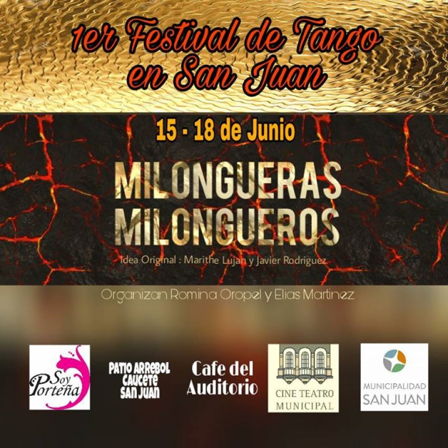 Milongueras Milongueros 1er festival de Tango Salon en san j