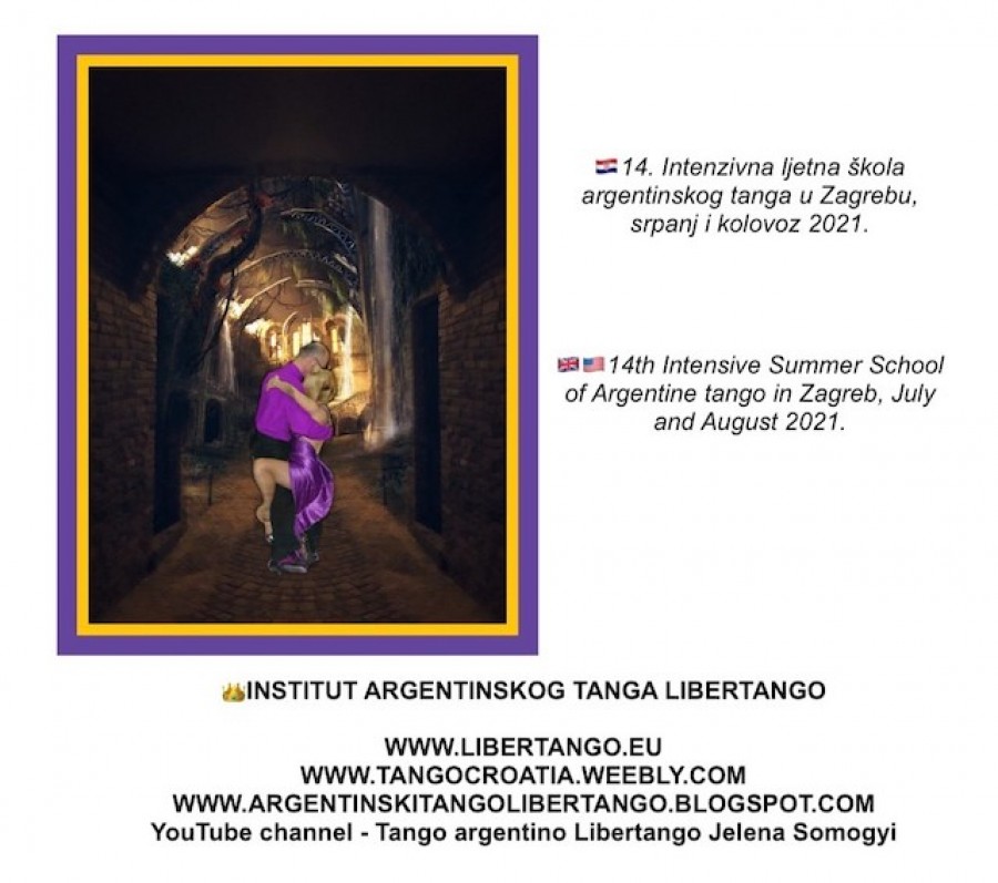 14. Ljetna skola tango argentino u Zagrebu, srpanj 2021