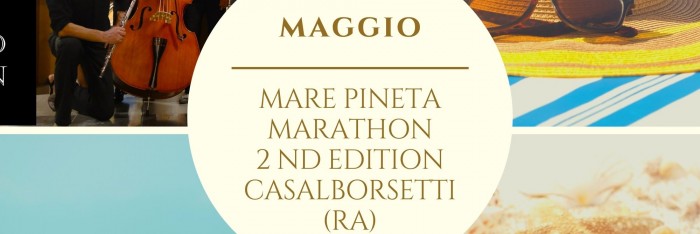 Mare Pineta marathon Romagna, 2nd edittion