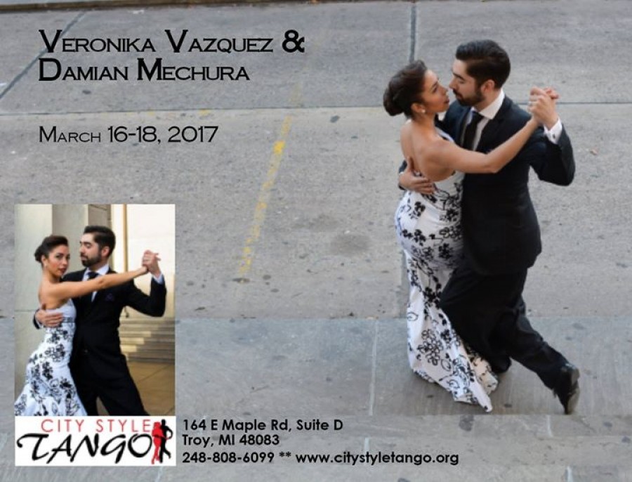 Veronica Vazquez Damian Mechura Argentine Tango Workshops