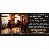 Pocetni tecaj plesa Tango Argentino  Zagreb