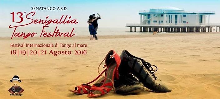 flyer image for 13 Senigallia Tango Festival