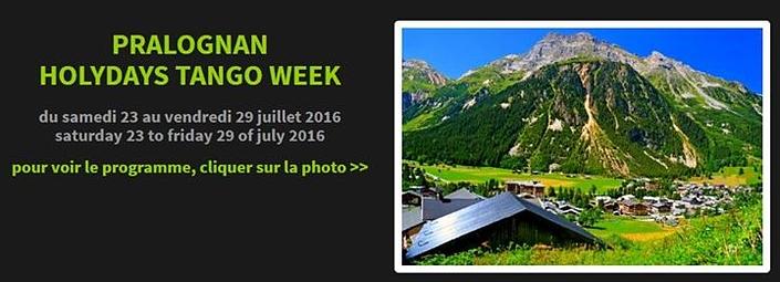 flyer image for Pralognan la Vanoise Holydays Tango Week