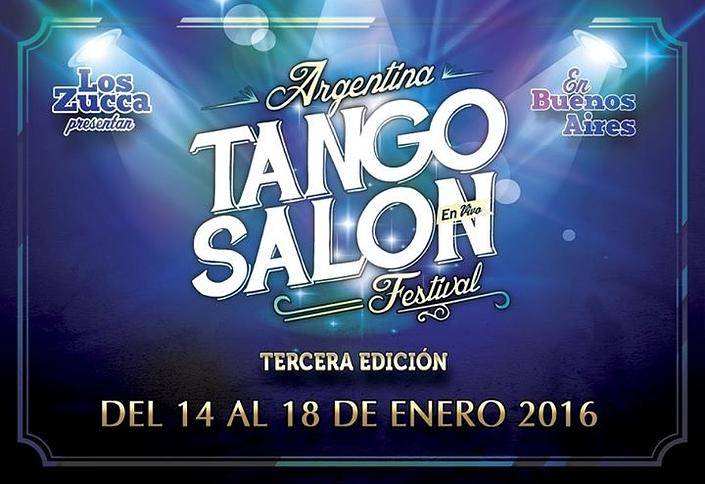 flyer image for Argentina Tango Salon Festival