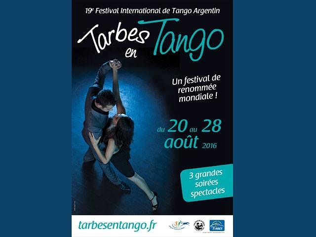 flyer image for Le Festival De Tango a Tarbes