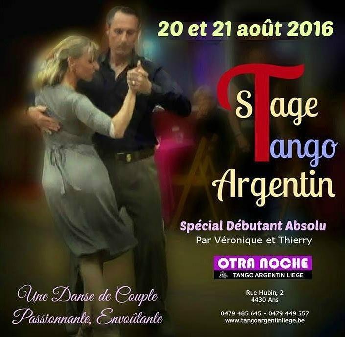 flyer image for Week End de Tango Argentin
