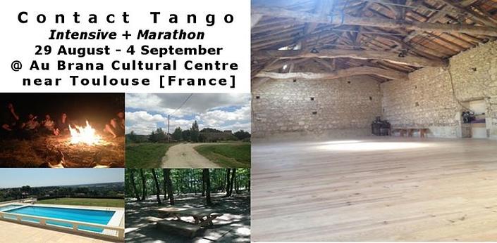 flyer image for Contact Tango Intensive Marathon
