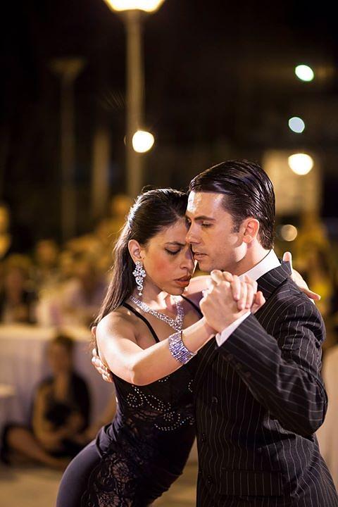 flyer image for Vaggelis and Mariana Tango Seminar