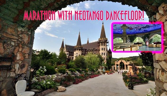 flyer image for Tango Neotango marathon Ravadinovo castle