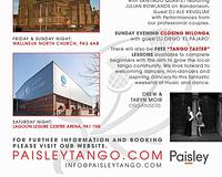 picture 3 in the gallery for Paisley International Tango Festival 2018