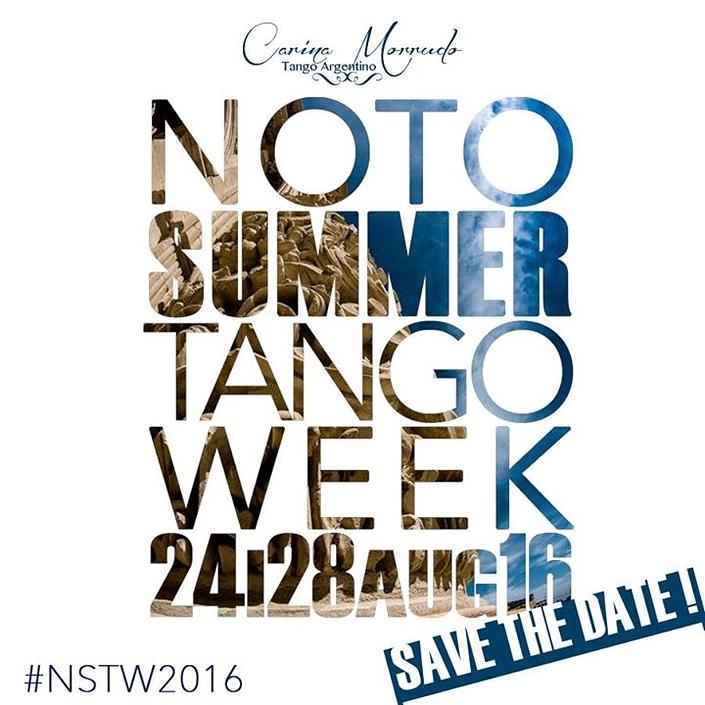 flyer image for NOTO Summer TANGO Week