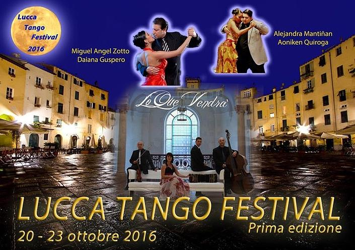 flyer image for Lucca Tango Festival
