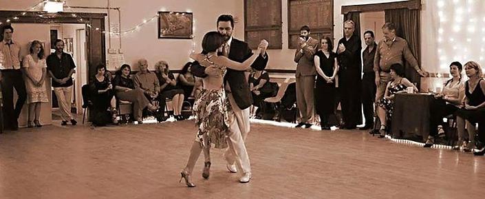 flyer image for A Weekend of Tango with Gustavo and Maria