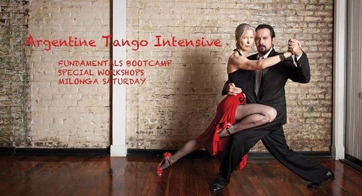 flyer image for Argentine TANGO Intensive Weekend with Gem and Dale