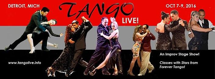 flyer image for Tango Live