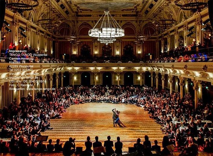 flyer image for XIX Ball Tango Argentino
