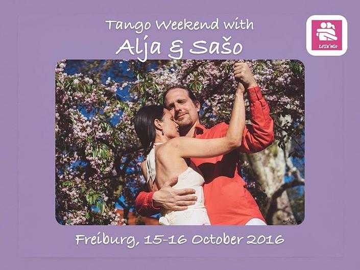 flyer image for Tango Weekend with Alja and Saso