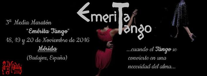 flyer image for Emerita Tango 3 Media maraton