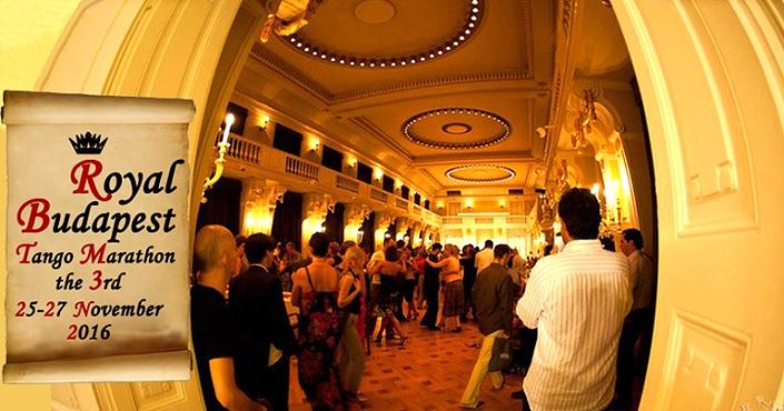 flyer image for 3rd Royal Budapest Tango Marathon