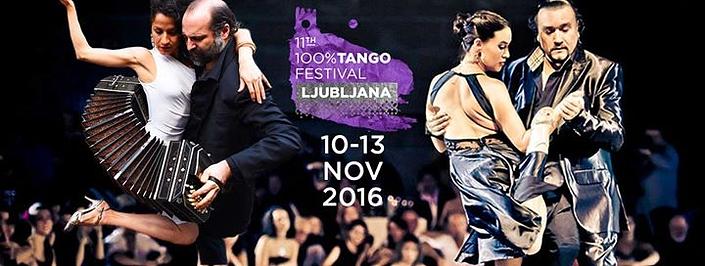 flyer image for 11th Ljubljana Tango Festival