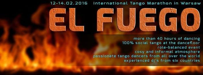 flyer image for El Fuego Marathon