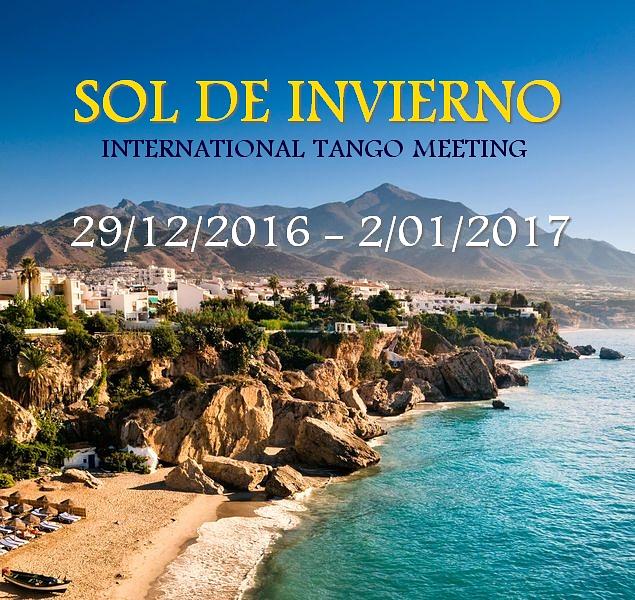 flyer image for III Sol de Invierno International Tango Meeting