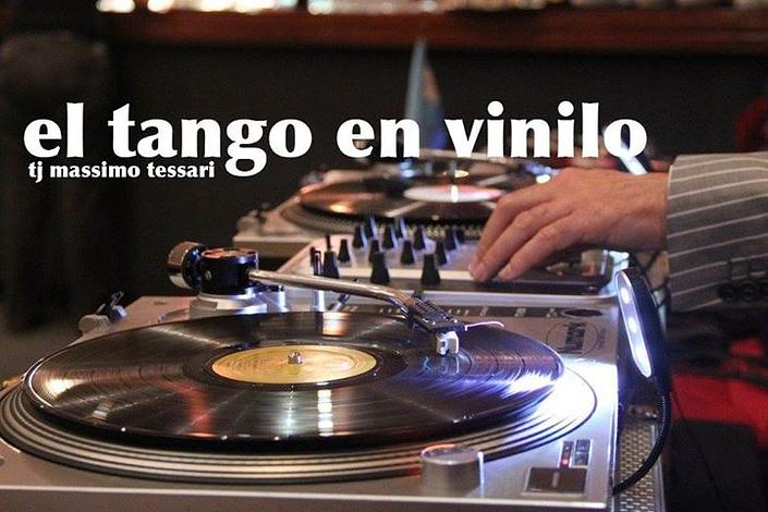 flyer image for El tango en Vinilo