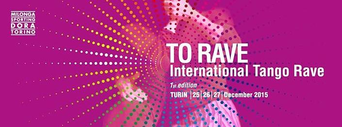 flyer image for TO RAVE