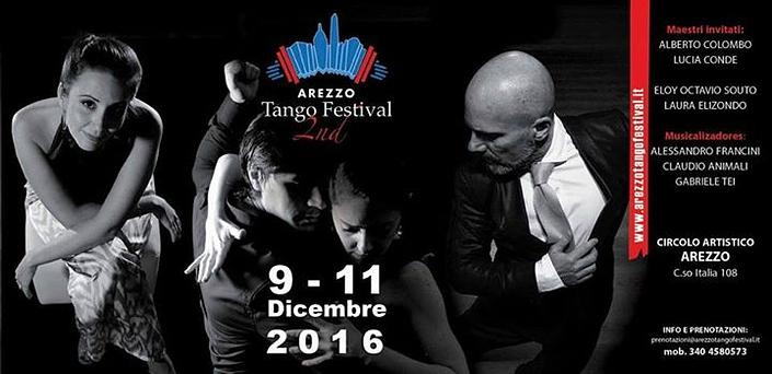 flyer image for 2nd Arezzo TANGO Festival